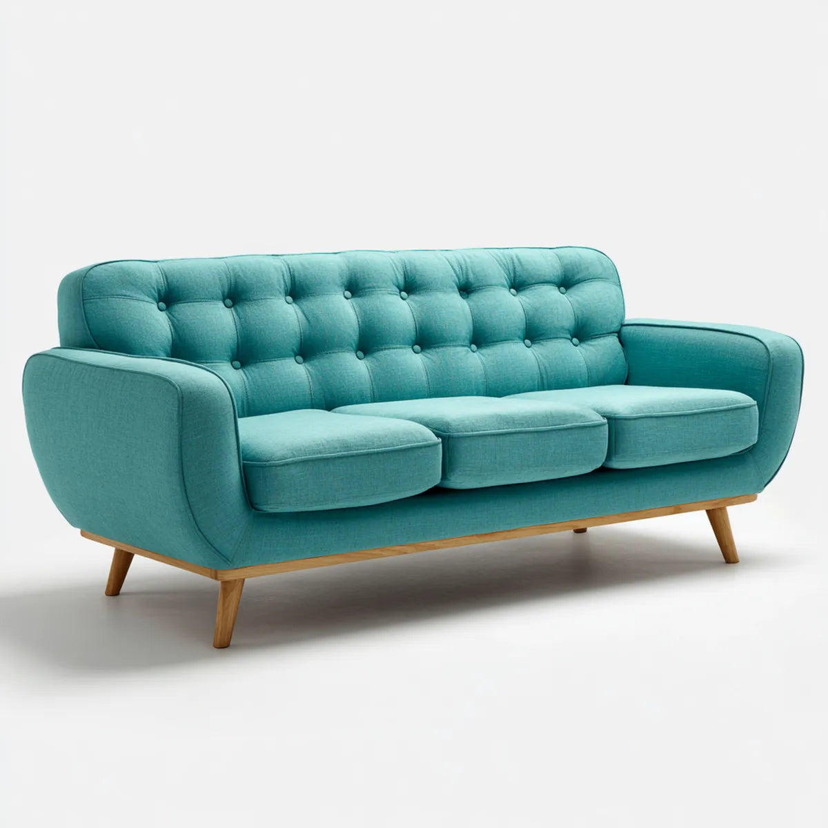 Sofa, 3 fotela sofa 210 x 88 x 86 cm poliestrowa okładzina liniowa